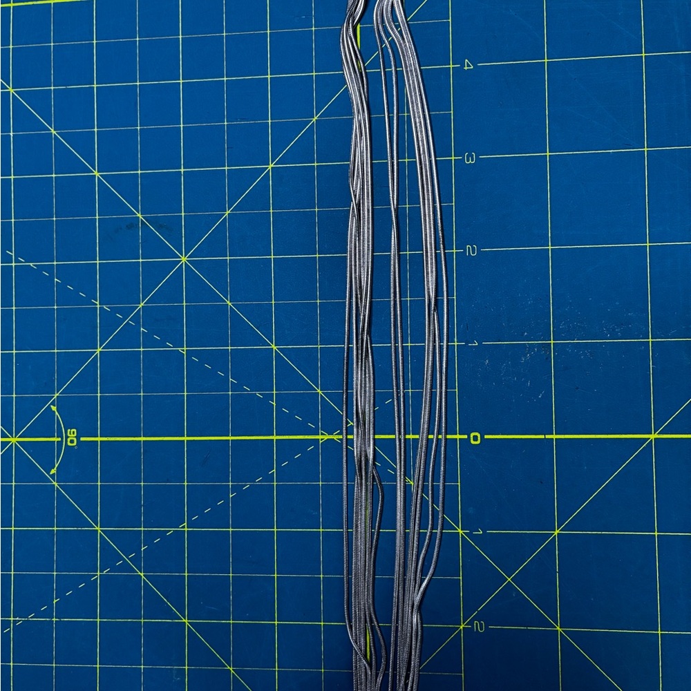 Silver Multi-Strand Necklace - Picture 2 of 4